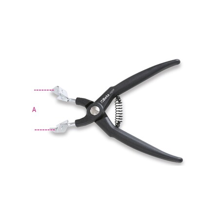 Beta Relay Removal Plier, Bent, 60 deg. 14970160